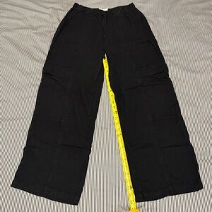 Abercrombie linen cargo pants